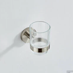 Glashouder Boss & Wessing Exclusive RVS Look -Sealkin Badkamermeubilair Winkel glashouder boss wessing exclusive rvs look sk21975 4