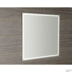 Badkamerspiegel Sapho Gemini II 90x90 Cm LED-Strips -Sealkin Badkamermeubilair Winkel gm092 badkamerspiegel sapho gemini ii 90x90 cm led strips 2