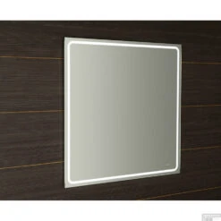 Badkamerspiegel Sapho Gemini II 90x90 Cm LED-Strips -Sealkin Badkamermeubilair Winkel gm092 badkamerspiegel sapho gemini ii 90x90 cm led strips 3