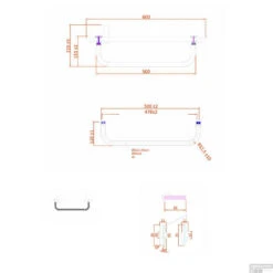 Handdoekbeugel Voor Sanicare Radiatoren 50 Cm Chroom -Sealkin Badkamermeubilair Winkel handdoekbeugel sanicare chroom voor designradiatoren 50cm tech
