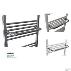 Handdoekbeugel Voor Sanicare Radiatoren 50 Cm Chroom -Sealkin Badkamermeubilair Winkel handdoekbeugel voor sanicare radiatoren 50 cm chroom sfeer