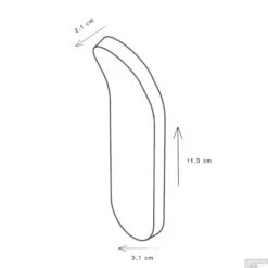 Handdoekhaak Instamat Arc Geborsteld RVS 6 Handdoekhaak Instamat Arc Geborsteld RVS -Sealkin Badkamermeubilair Winkel handdoekhaak instamat arc geborsteld rvs tech