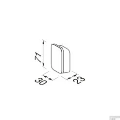 Handdoekhaak Medium Geesa Shift Geborsteld RVS -Sealkin Badkamermeubilair Winkel handdoekhaak medium geesa shift geborsteld rvs tech 1