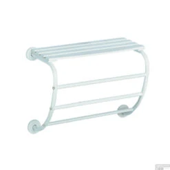 Handdoekhouder Hangend Allibert Corfou Met Drie Stangen Wit
