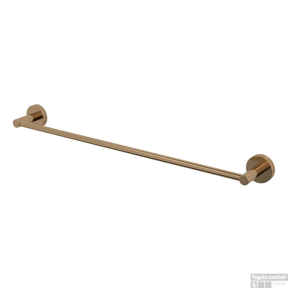 Handdoekhouder Haceka Kosmos Enkel 61 Cm Geborsteld Koper - Afbeelding 2