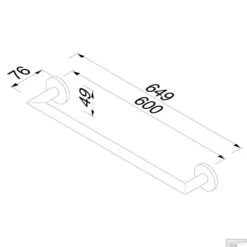 Handdoekrek Geesa Nemox 65 Cm Zwart 11 Handdoekrek Geesa Nemox 65 Cm Zwart -Sealkin Badkamermeubilair Winkel handdoekrek geesa nemox 65 cm zwart tech