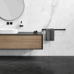 Handdoekrek Geesa Shift 65 Cm Zwart -Sealkin Badkamermeubilair Winkel handdoekrek geesa shift 65 cm zwart 3