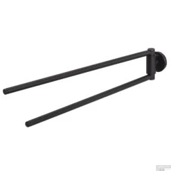 Handdoekrek Tiger Urban 2-Armig Zwart