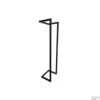 Handdoekrek Wiesbaden Loft Industrieel Mat Zwart
