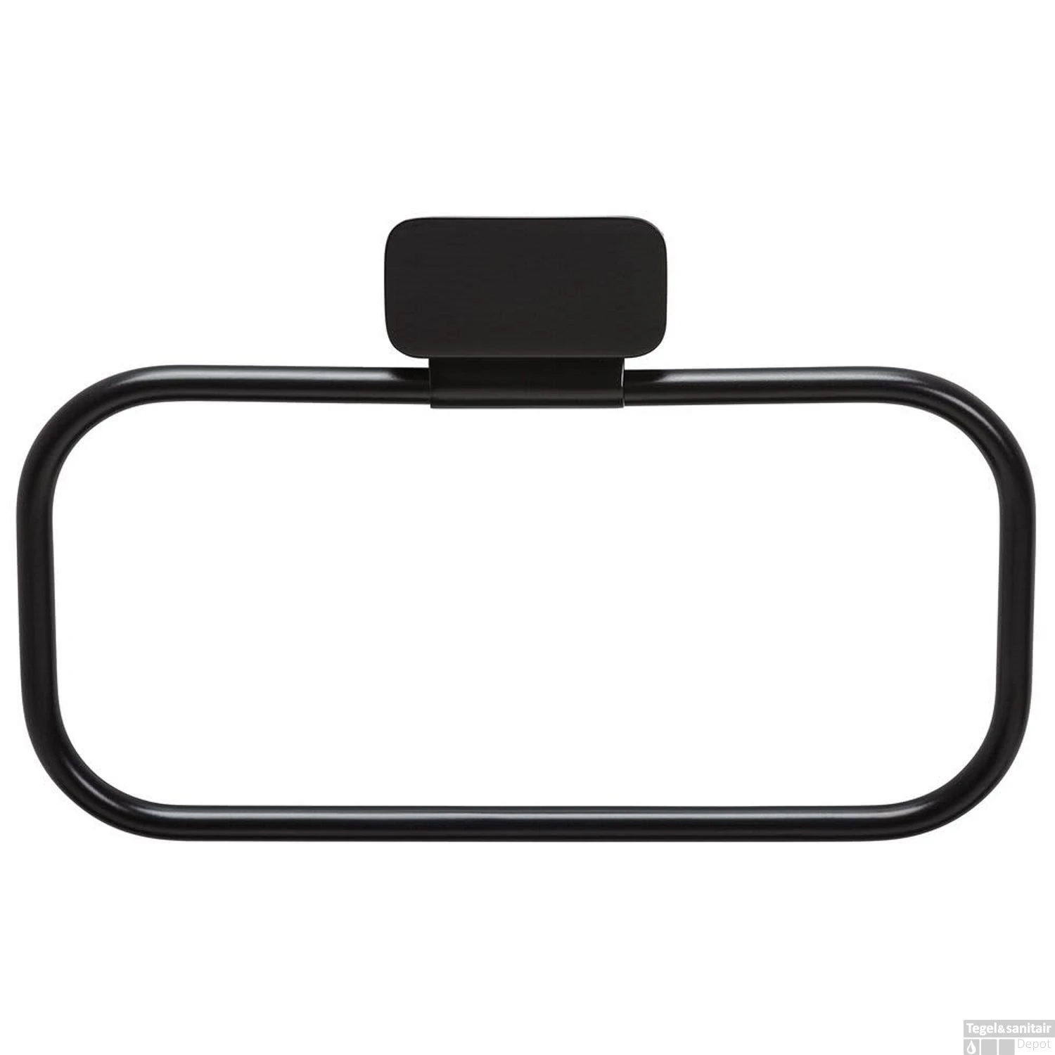 Handdoekring Geesa Shift Zwart 3 Handdoekring Geesa Shift Zwart