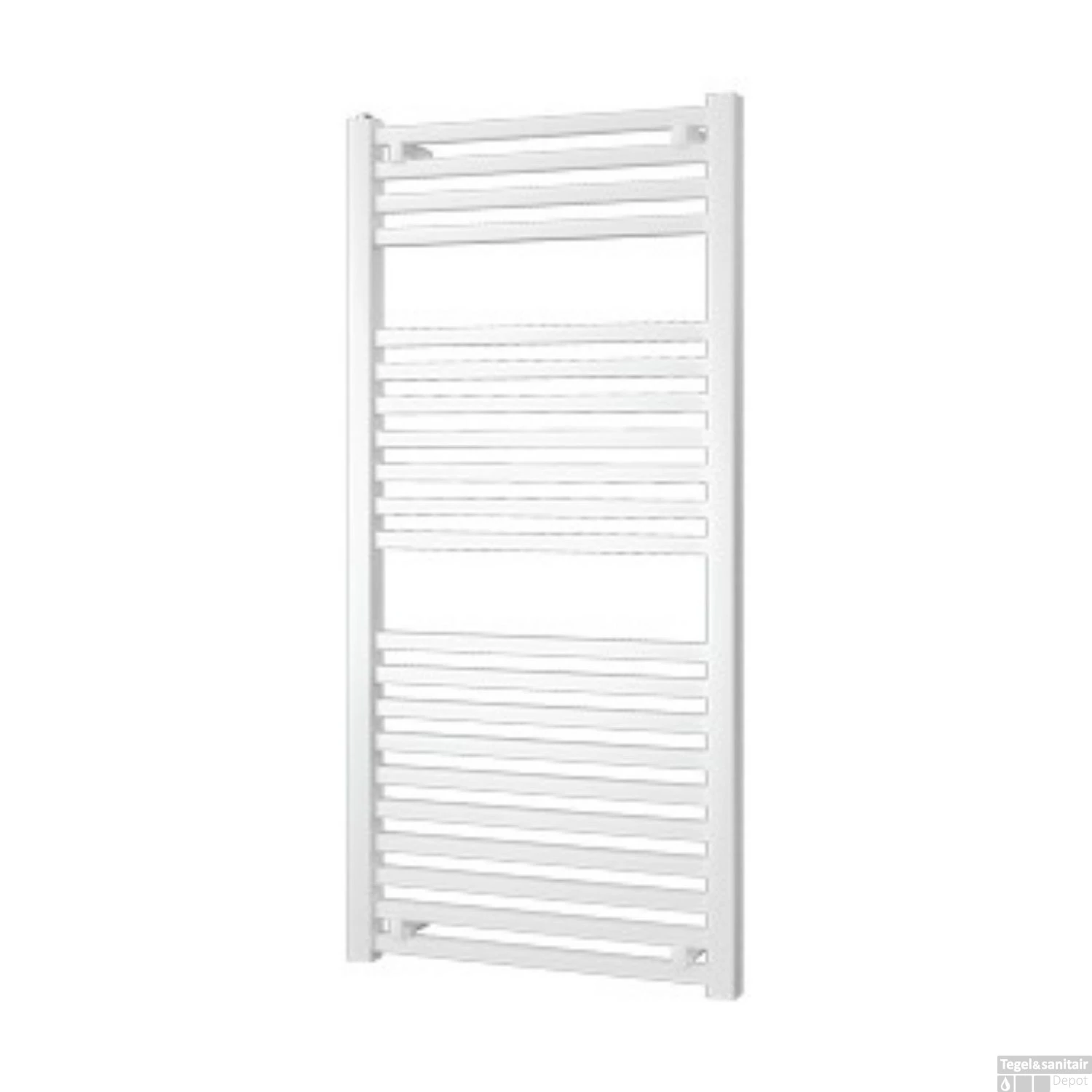 Handoekradiator Romana 1255 X 600 Mm Wit Structuur - Afbeelding 2