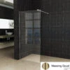 BWS Inloopdouche Pro Line Helder Glas 95x200 Geborsteld Messing Goud Profiel En Stang 2 BWS Inloopdouche Pro Line Helder Glas 95x200 Geborsteld Messing Goud Profiel En Stang -Sealkin Badkamermeubilair Winkel helder goud 1 1 1 1 1 1 1