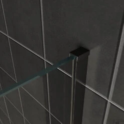 BWS Inloopdouche Pro Line Helderglas 75x200 8mm Nano Coating Mat Zwart Profiel En Stang 7 BWS Inloopdouche Pro Line Helderglas 75x200 8mm Nano Coating Mat Zwart Profiel En Stang -Sealkin Badkamermeubilair Winkel helder zwart muurprofiel 6 1 1 1