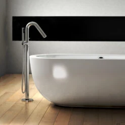 Clou InBe Vrijstaand Ligbad Ovaal 180x85x61 Cm Met Overloop Acryl Wit -Sealkin Badkamermeubilair Winkel ib 05.40102 i