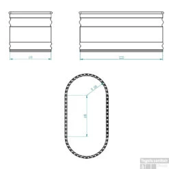 Tankkd IJsbad | Green Label Oval | 122x61x61cm | Aluminium 11 Tankkd IJsbad | Green Label Oval | 122x61x61cm | Aluminium -Sealkin Badkamermeubilair Winkel ijsbad tankkd green label oval 122x61x61 cm aluminium tech