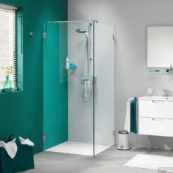 Douchecabine By Sealskin 'I AM' 90x90 Cm RVS Helder Glas + Antikalk