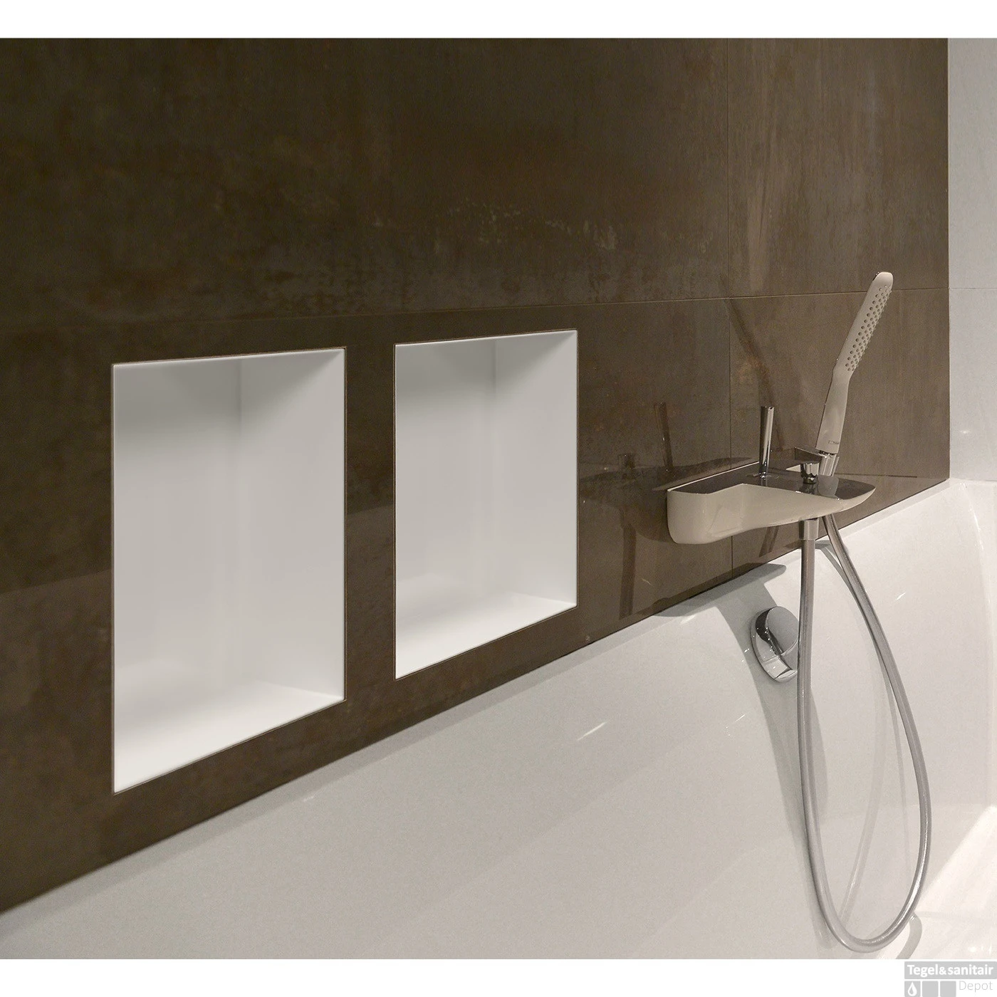 In Of Opbouwnis Looox CBoX Rechthoek 60x30x10 Wit 6 In Of Opbouwnis Looox CBoX Rechthoek 60x30x10 Wit - Afbeelding 4