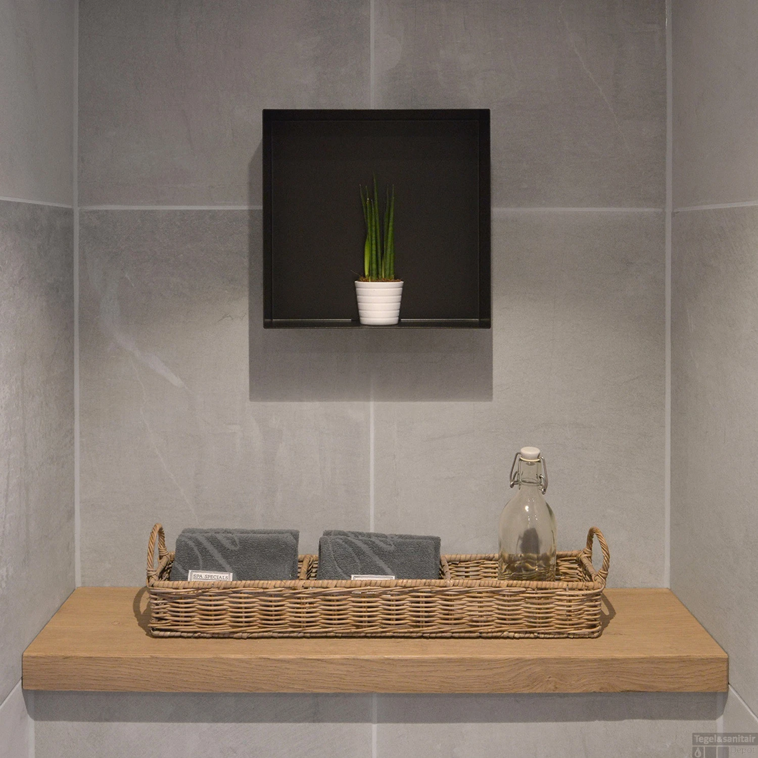 In Of Opbouwnis Looox CBoX Rechthoek 60x30x10 Wit 7 In Of Opbouwnis Looox CBoX Rechthoek 60x30x10 Wit - Afbeelding 5