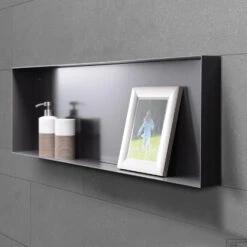 In Of Opbouwnis Looox CBoX Rechthoek 90x30x10 Mat Zwart -Sealkin Badkamermeubilair Winkel in of opbouwnis looox cbox rechthoek 90x30x10 mat zwart plg2330752 3