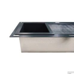 Inbouw Reserve Toilet Rolhouder BWS RVS Antraciet -Sealkin Badkamermeubilair Winkel inbouw reserve toilet rolhouder wiesbaden rvs antraciet 4