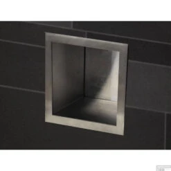 Inbouw Reserve Toilet Rolhouder BWS RVS Antraciet -Sealkin Badkamermeubilair Winkel inbouw reserve toilet rolhouder wiesbaden rvs antraciet 7