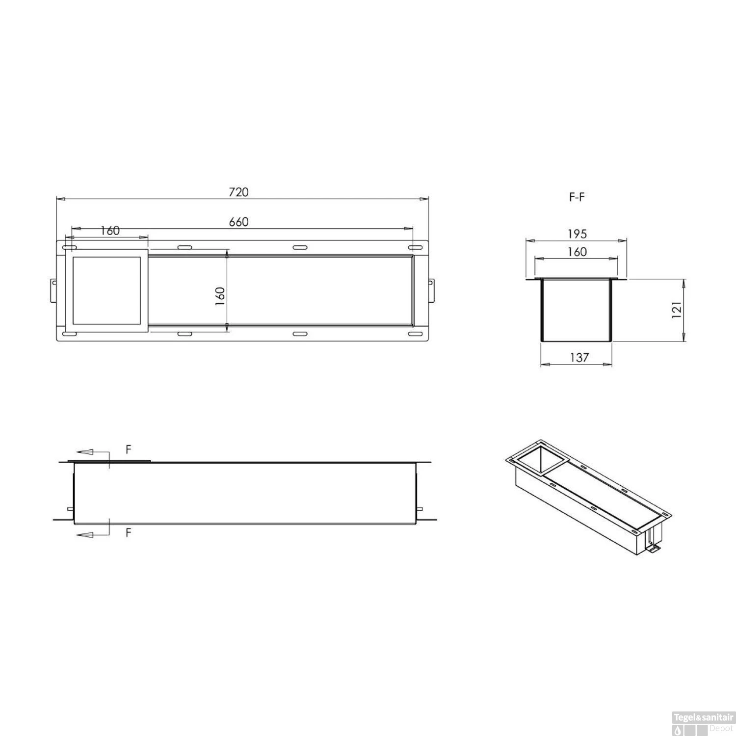 Inbouw Reserve Toilet Rolhouder BWS RVS Goud 10 Inbouw Reserve Toilet Rolhouder BWS RVS Goud - Afbeelding 8