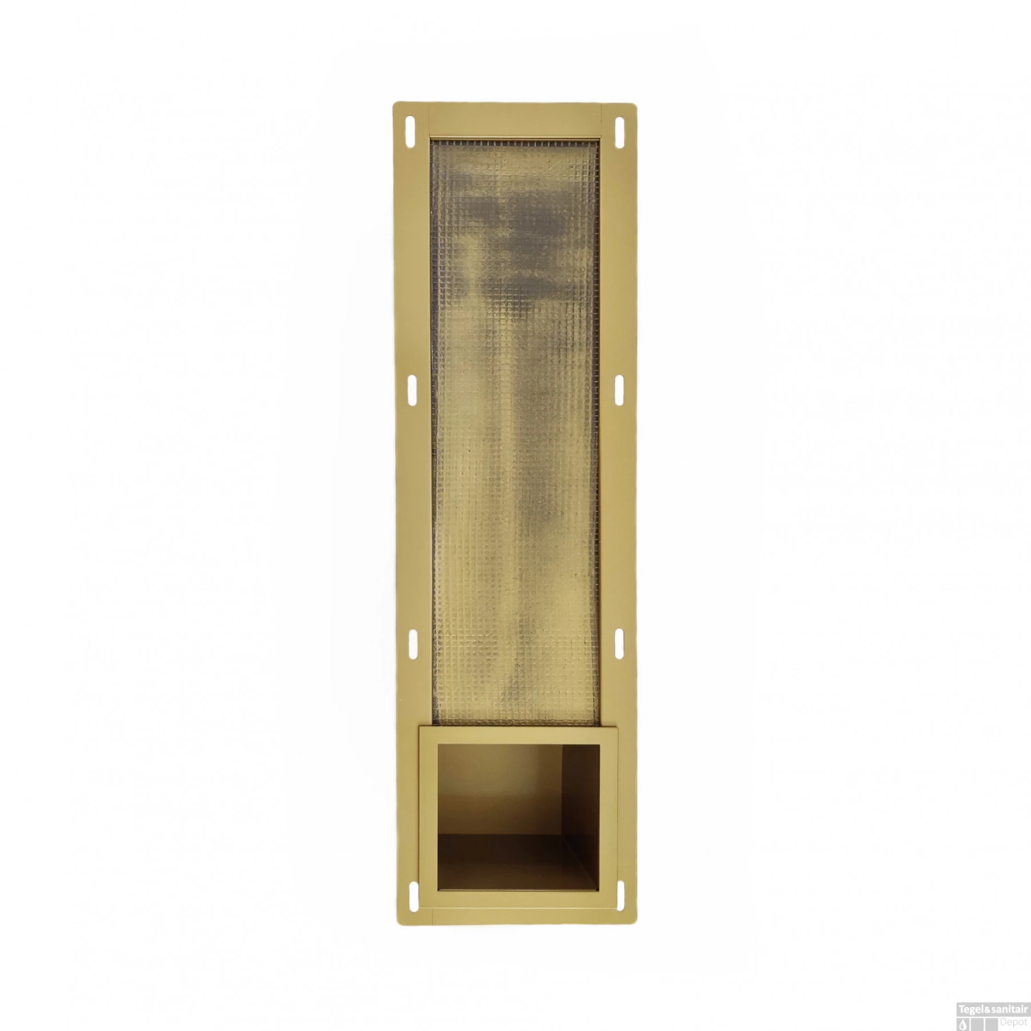 Inbouw Reserve Toilet Rolhouder BWS RVS Goud 3 Inbouw Reserve Toilet Rolhouder BWS RVS Goud