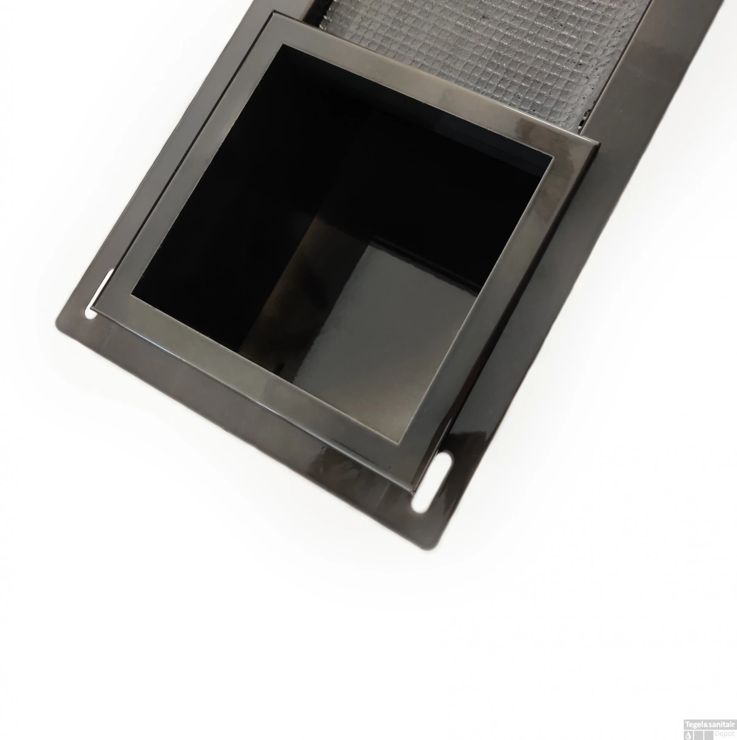 Inbouw Toiletrolhouder BWS Met Reserve Rolhouder RVS Black Chrome 10 Inbouw Toiletrolhouder BWS Met Reserve Rolhouder RVS Black Chrome - Afbeelding 8