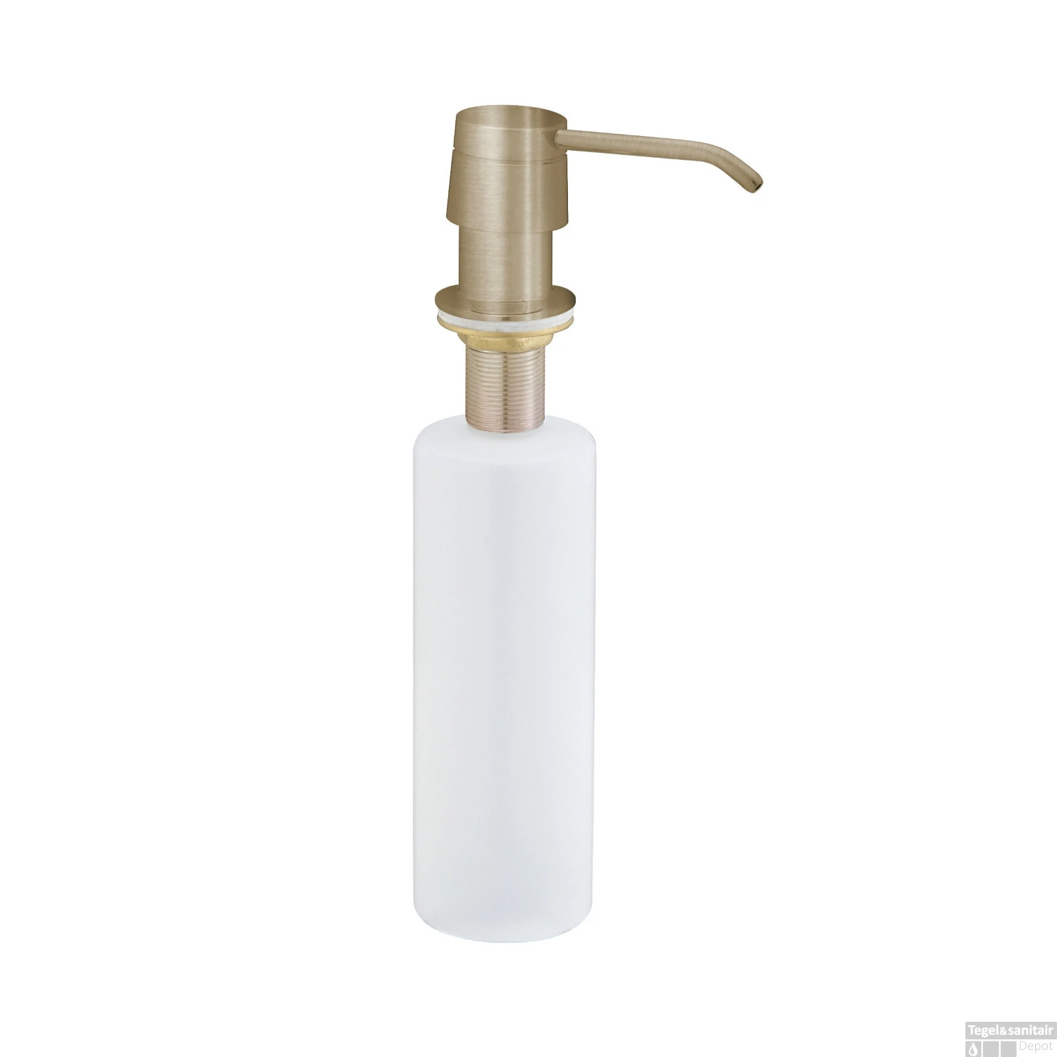 Inbouw Zeeppompje Chroom Kunststof Fles 250ml