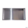 Inbouwnis BWS Elegance 30x60x7 Cm RVS -Sealkin Badkamermeubilair Winkel inbouwnis boss wessing elegance 30x60x7 cm rvs shop