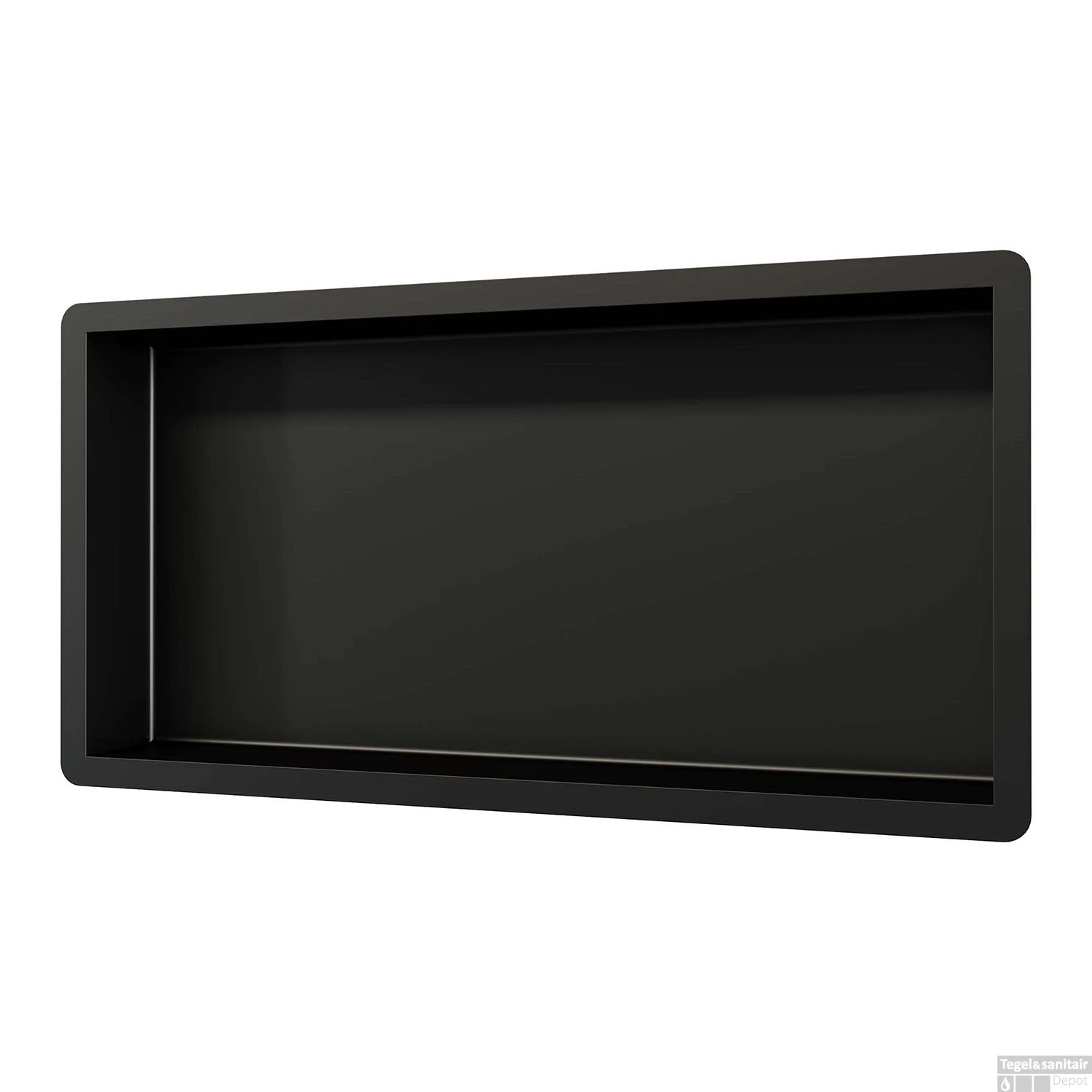 Inbouwnis Brauer Box Met Flens 30x60cm Zwart 3 Inbouwnis Brauer Box Met Flens 30x60cm Zwart