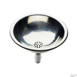 Inbouwwastafel Gepolijst Plieger Rimini Met Afvoerplug RVS -Sealkin Badkamermeubilair Winkel inbouwwastafel gepolijst plieger rimini met afvoerplug rvs shop2