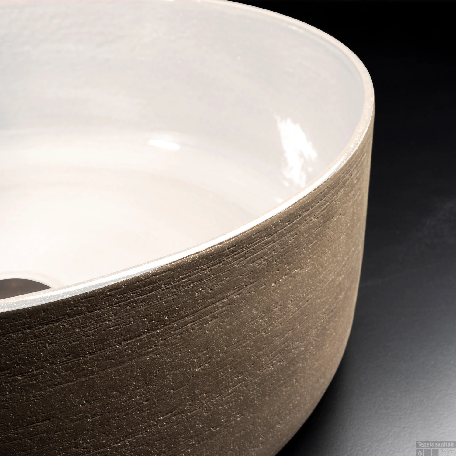 Waskom Cipi Index Tinta 42x16cm Alpine Snow 4 Waskom Cipi Index Tinta 42x16cm Alpine Snow - Afbeelding 2