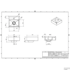 INK Fontein Vice Polystone Met Kraangat Incl Verzonken Open Plug 27x27x9 Cm Glans Wit -Sealkin Badkamermeubilair Winkel ink fontein vice polystone met kraangat incl verzonken open plug 27x27x9 cm glans wit tech
