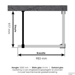 Inloopdouche Compleet Just Creating Profielloos 100x100x200 Cm Reversed Gunmetal 17 Inloopdouche Compleet Just Creating Profielloos 100x100x200 Cm Reversed Gunmetal -Sealkin Badkamermeubilair Winkel inloopdouche compleet just creating profielloos 100x100x200 cm reversed gunmetal tec