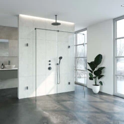 Inloopdouche Compleet XL Just Creating Profielloos 90x160 Cm Gunmetal 12 Inloopdouche Compleet XL Just Creating Profielloos 90x160 Cm Gunmetal -Sealkin Badkamermeubilair Winkel inloopdouche compleet xl just creating profielloos 90x160 cm gunmetal sfeer