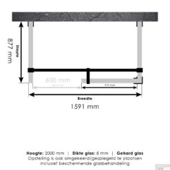 Inloopdouche Compleet XL Just Creating Profielloos 90x160 Cm Gunmetal 19 Inloopdouche Compleet XL Just Creating Profielloos 90x160 Cm Gunmetal -Sealkin Badkamermeubilair Winkel inloopdouche compleet xl just creating profielloos 90x160 cm gunmetal tec