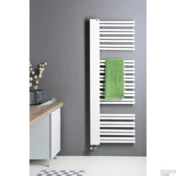 Designradiator Sapho Altalena Recht 60x161 Cm 885W Wit -Sealkin Badkamermeubilair Winkel ir177 designradiator sapho altalena recht 60x161 cm 885w wit 1