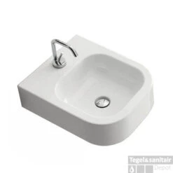 Keramische Wastafel Scarabeo Next 41x50cm Wit