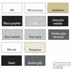 Handdoekradiator Locco 1215 X 600 Mm Donker Grijs -Sealkin Badkamermeubilair Winkel kleurenpallet radiator plieger boss wessing 40