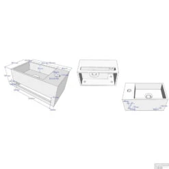 Fonteinset BWS Solid Surface Met Handdoekhouder Rechts Betonlook Grijs / Koper (inclusief Kraan, Afvoer En Sifon) 13 Fonteinset BWS Solid Surface Met Handdoekhouder Rechts Betonlook Grijs / Koper (inclusief Kraan, Afvoer En Sifon) -Sealkin Badkamermeubilair Winkel koh36.4061setkoper fonteinset bws solid surface met handdoekhouder rechts betonlook grijs koper tech 1