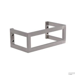 FonteinPack Recto Natuursteen Rechts Met MontageFrame 40x22x10 Cm Chroom (Keuze Uit 20 Kranen) -Sealkin Badkamermeubilair Winkel koh39.3501setchroomframe 2
