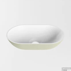 MONDIAZ POOLE Solid Surface Opzetkom Kleur Army | Talc. Afmeting 30x18x8cm -Sealkin Badkamermeubilair Winkel kom poole army buitenkant google 2 10013763856446 8151263839006