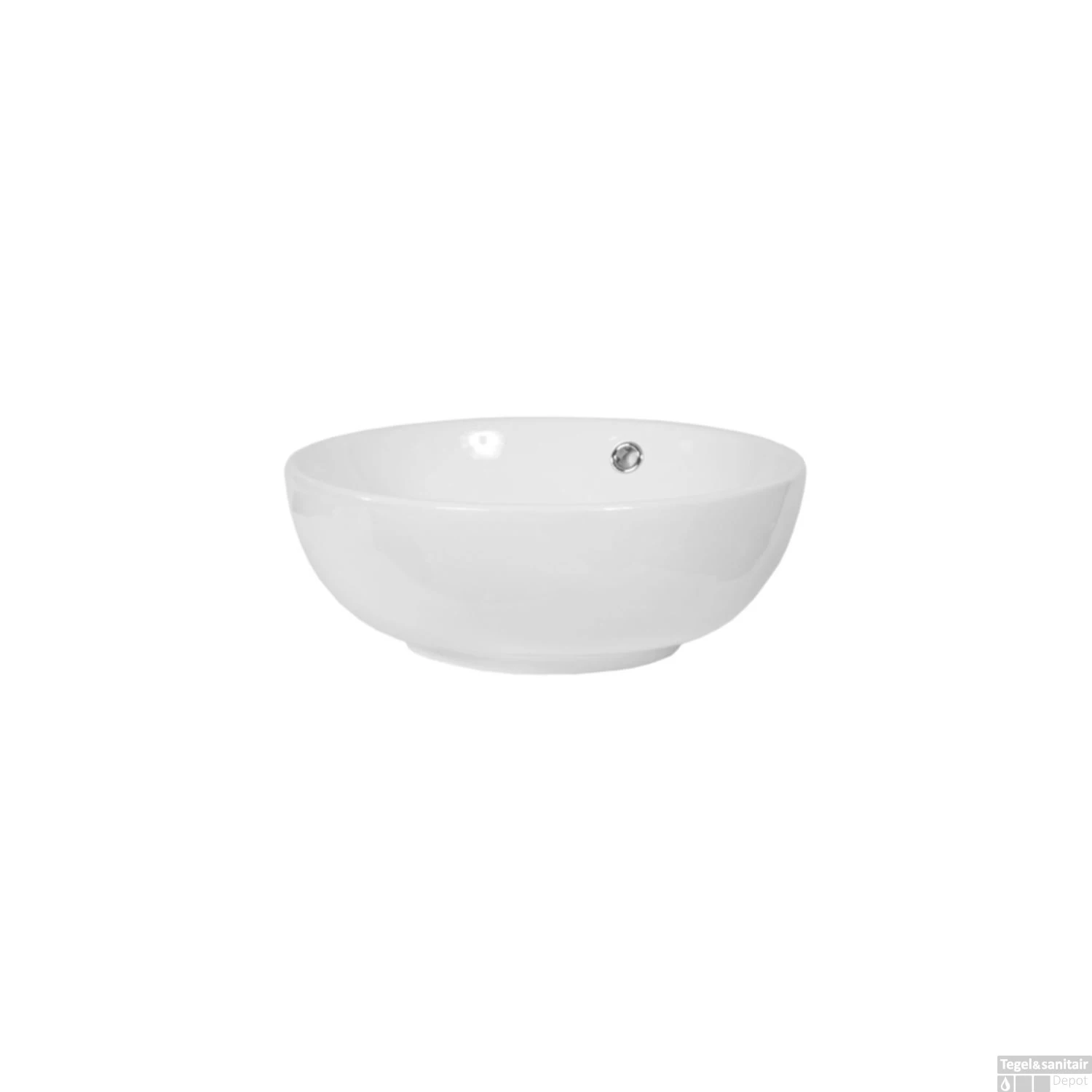 Opbouwwastafel Keramiek Kos (440x440x175 Mm) 3 Opbouwwastafel Keramiek Kos (440x440x175 Mm)