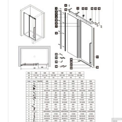 Nisdeur Lacus Procida 140x210 Cm 8mm Nano Helder Glas 7 Nisdeur Lacus Procida 140x210 Cm 8mm Nano Helder Glas -Sealkin Badkamermeubilair Winkel lacus procida porta tech 5