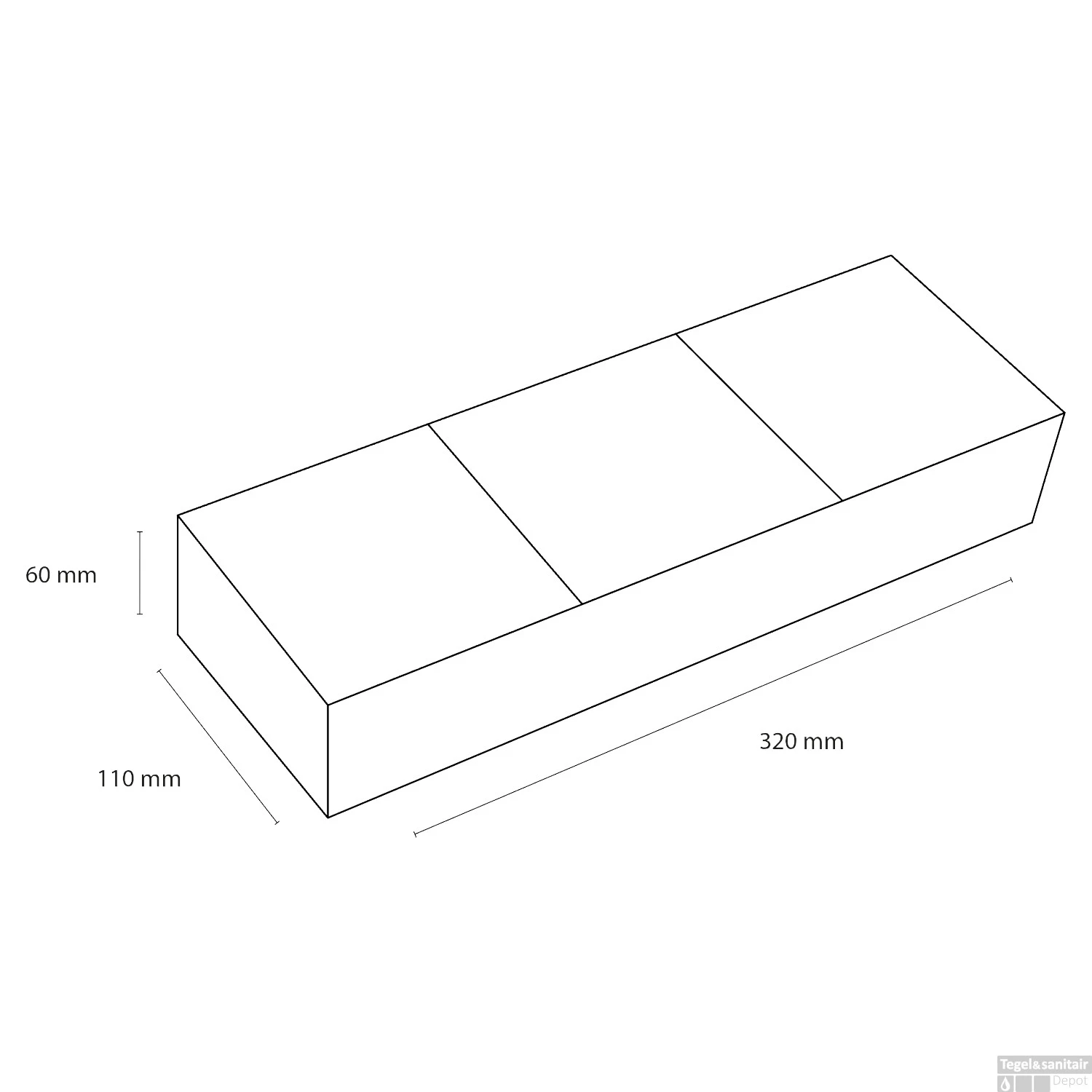 Lade Organizer Differnz 32x11x6 Cm Grijs 5 Lade Organizer Differnz 32x11x6 Cm Grijs - Afbeelding 3