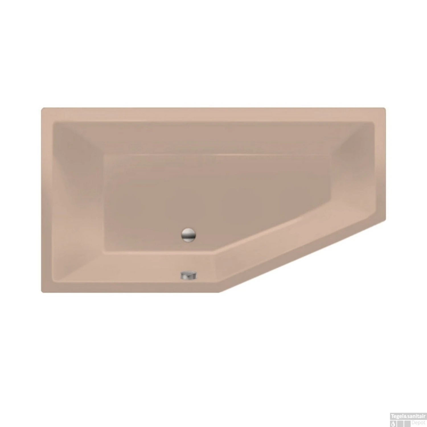 Ligbad Beterbad Xenz Society Links 160x90x50 Cm Beige 3 Ligbad Beterbad Xenz Society Links 160x90x50 Cm Beige