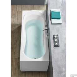 Ligbad Polysan Adriana 180x74x45 Cm Acryl Wit -Sealkin Badkamermeubilair Winkel ligbad polysan adriana 180x74x45 cm acryl wit sph48111 3