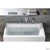 Ligbad Polysan Cleo Inbouw 150x75x48 Cm Wit