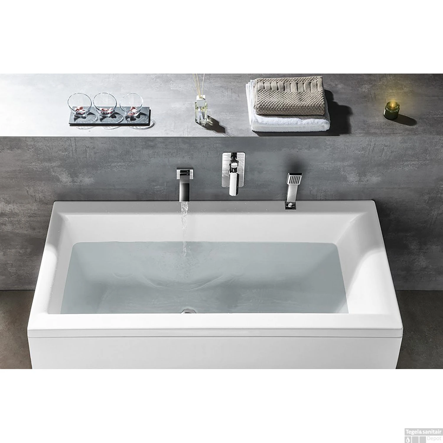 Ligbad Polysan Cleo Inbouw 150x75x48 Cm Wit 3 Ligbad Polysan Cleo Inbouw 150x75x48 Cm Wit